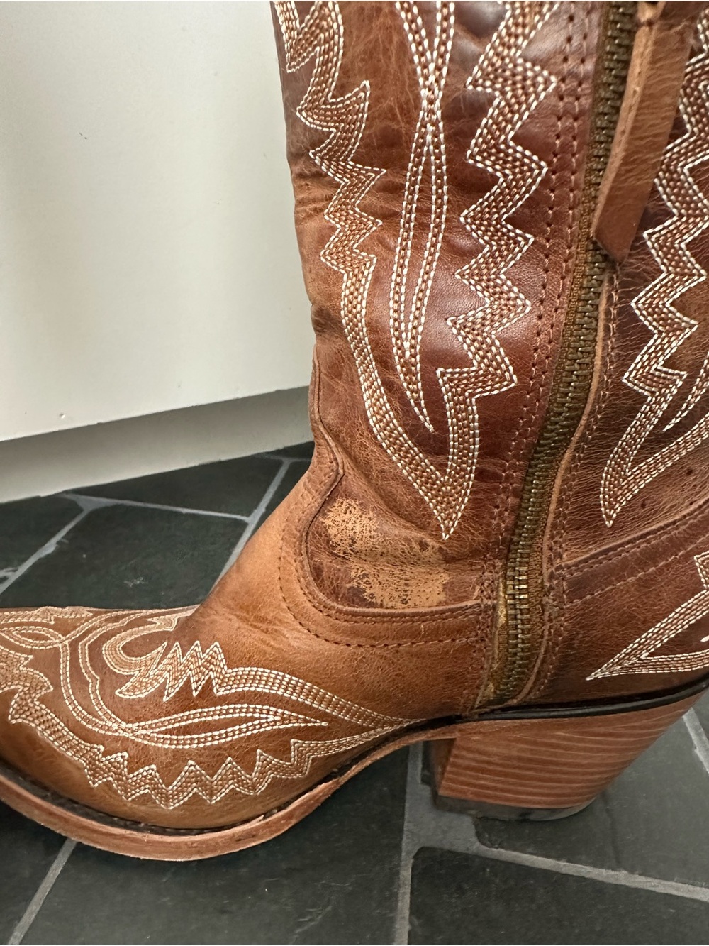 Ariat Casanova Leather Western Boots - Picture 6 of 9